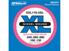 D'Addario XL Super Long Scale 5 String 45-130 - EXL170-5SL