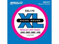 D'Addario XL Long Scale Bass 45-100 - EXL170