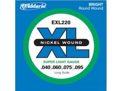 D'Addario XL Long Scale Bass 40-95 - EXL220