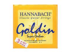 Hannabach Singles Kit Goldin Super Carbon Treble - Medium High