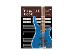 Manuscript Book 10 - Bass TAB Book, with Blank Fretboard 11831