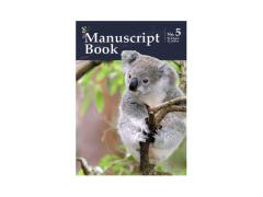 Manuscript Book 5 - A4 Pad with Hole, 100 pages, 12 Stave 69095