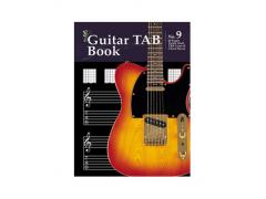 Manuscript Book 9 - Guitar TAB Book, Treble Staff & Chord Boxes 11830