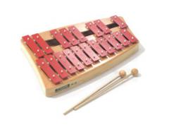 Orff Glockenspiel Soprano 19 Bars Chromatic (C3-F#4)