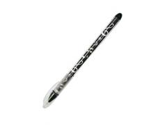 Ball Point Pen with Lid - Black with Clefs & Quavers