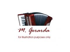 Piano Accordian - M. Gerarda 96 Bass 37 Keys Red