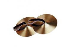 Hand Cymbals 8" Pair with leather Strap