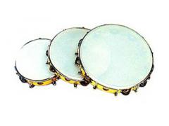 Plastic Tambourine - Tuneable 10" 8 Jingle