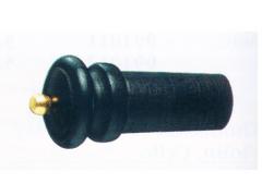 Violin End Pin Ebony with Brass Pin 4/4 - 3/4