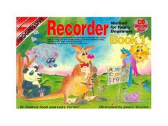 Progressive Recorder Method for Young Beginners: Book 1 - CD & DVD CP18337